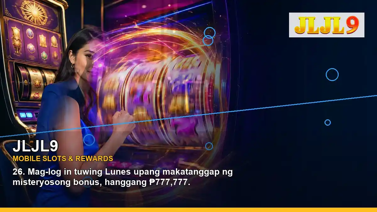 JLJL9 high-energy mobile casino app in a left close-up layout for Philippine players